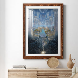 Solace - Barnwood Framed Art Print