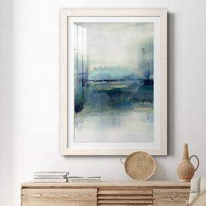 Indigo Meadow - Premium Framed Print - Distressed Barnwood Frame - Ready to Hang