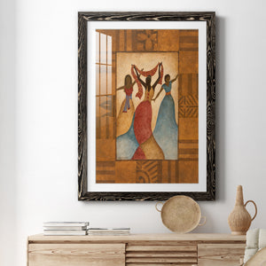 Rhythm - Barnwood Framed Art Print