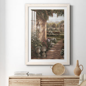 Evening in the Conservatory - Barnwood Framed Art Print