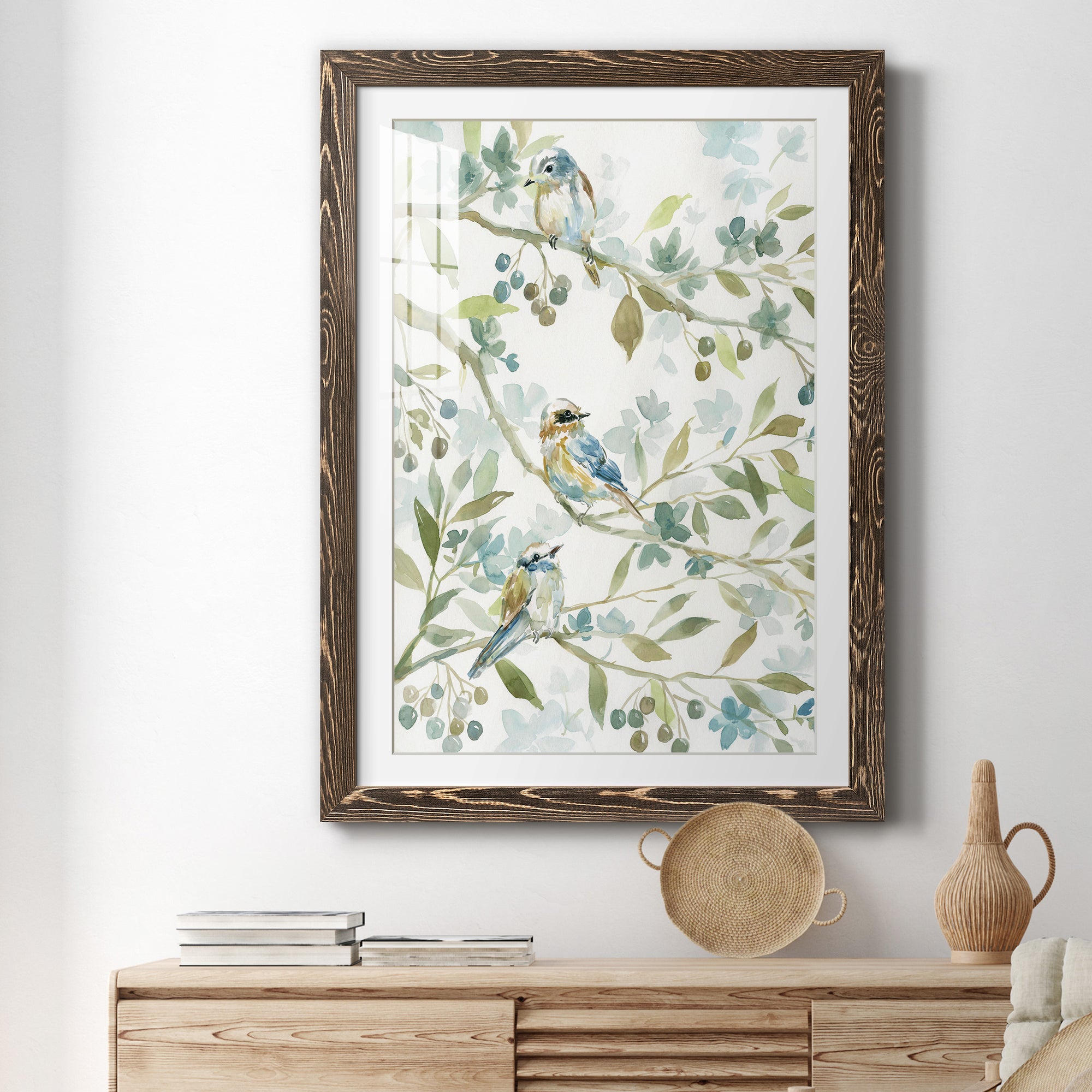 Spring Beginnings - Barnwood Framed Art Print