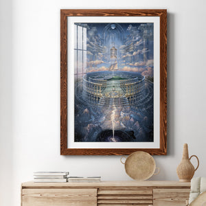 Solace II - Barnwood Framed Art Print