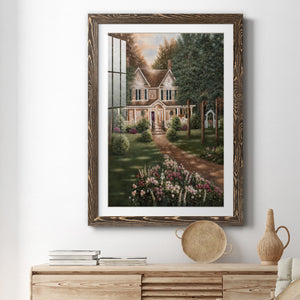 Carolina Evening I - Barnwood Framed Art Print