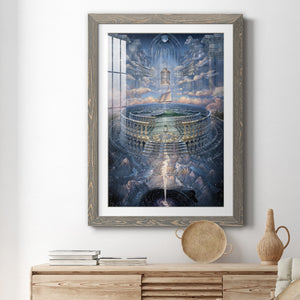 Solace II - Barnwood Framed Art Print