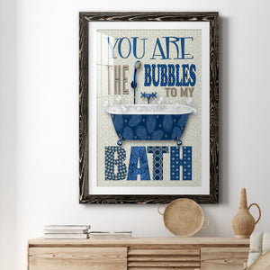 Bubble Bath - Premium Framed Print - Distressed Barnwood Frame - Ready to Hang