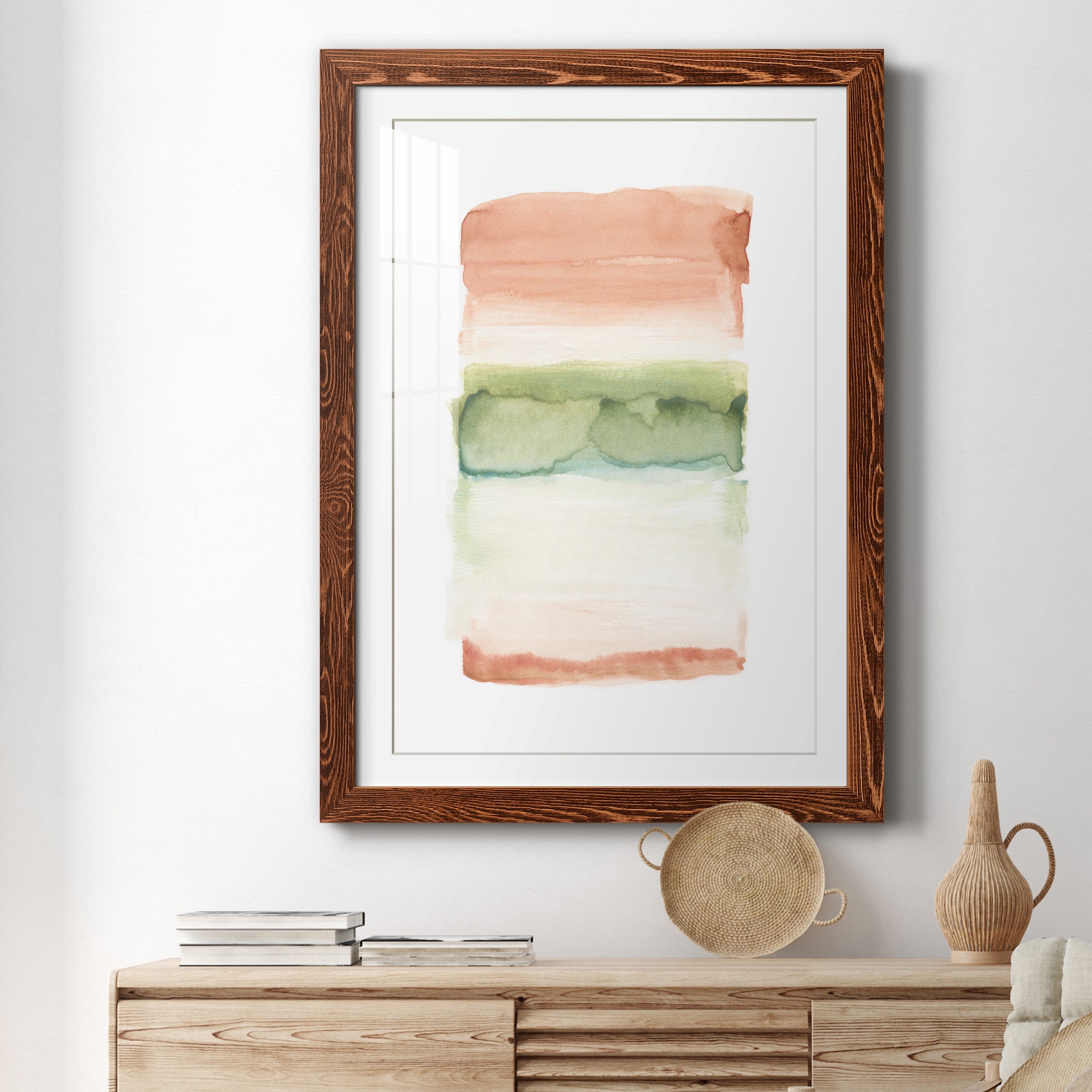 Skye II - Premium Framed Print - Distressed Barnwood Frame - Ready to Hang