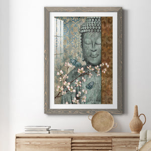 Buddha - Barnwood Framed Art Print