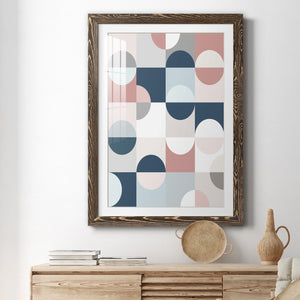 Modern Reflection - Barnwood Framed Art Print