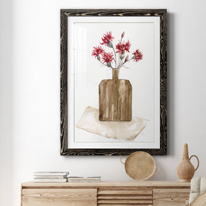 Simply Country I - Barnwood Framed Art Print