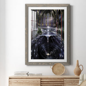 Genesis I - Barnwood Framed Art Print