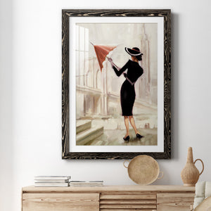 Hello, New York - Barnwood Framed Art Print