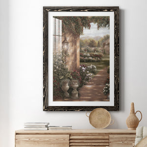 Evening in the Conservatory - Barnwood Framed Art Print