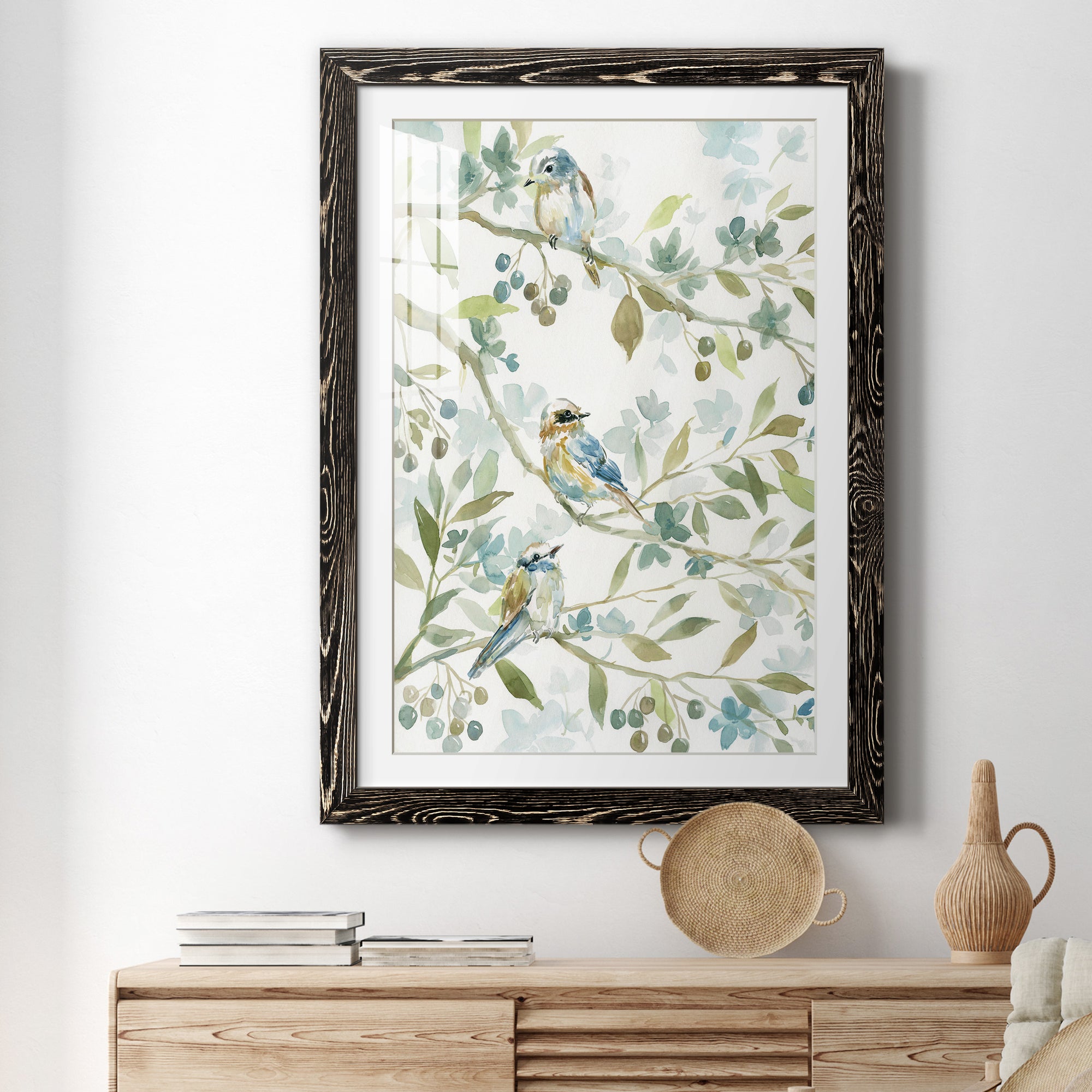 Spring Beginnings - Barnwood Framed Art Print
