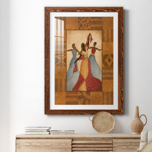 Celebration - Barnwood Framed Art Print