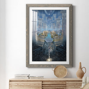 Solace - Barnwood Framed Art Print