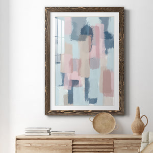 Mix of Spring - Barnwood Framed Art Print
