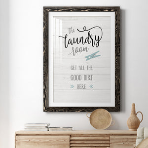 Good Dirt - Premium Framed Print - Distressed Barnwood Frame - Ready to Hang