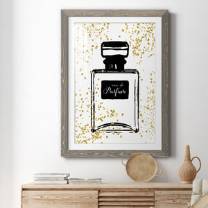 Glitter Perfume II - Barnwood Framed Art Print