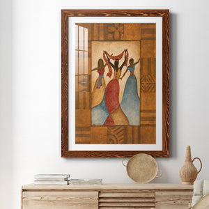Rhythm - Barnwood Framed Art Print