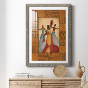 Celebration - Barnwood Framed Art Print