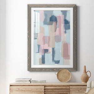 Mix of Spring - Barnwood Framed Art Print