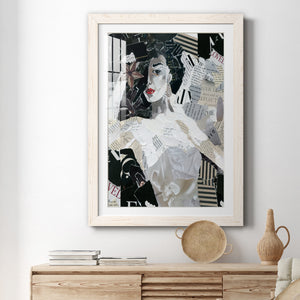 Runway Star - Barnwood Framed Art Print