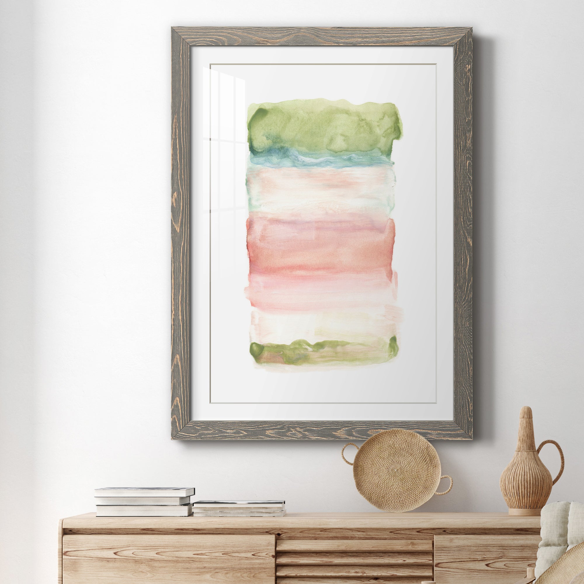 Skye III - Premium Framed Print - Distressed Barnwood Frame - Ready to Hang