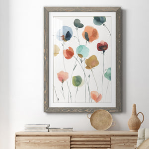 Lollipop Garden II - Premium Framed Print - Distressed Barnwood Frame - Ready to Hang