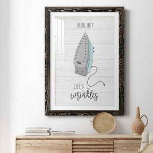 Iron Out - Premium Framed Print - Distressed Barnwood Frame - Ready to Hang