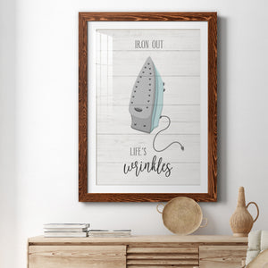 Iron Out - Premium Framed Print - Distressed Barnwood Frame - Ready to Hang