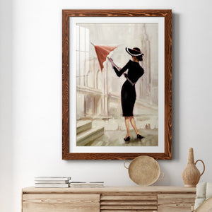 Hello, New York - Barnwood Framed Art Print