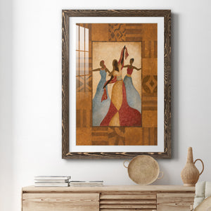 Celebration - Barnwood Framed Art Print