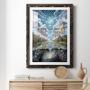 Genesis II - Barnwood Framed Art Print