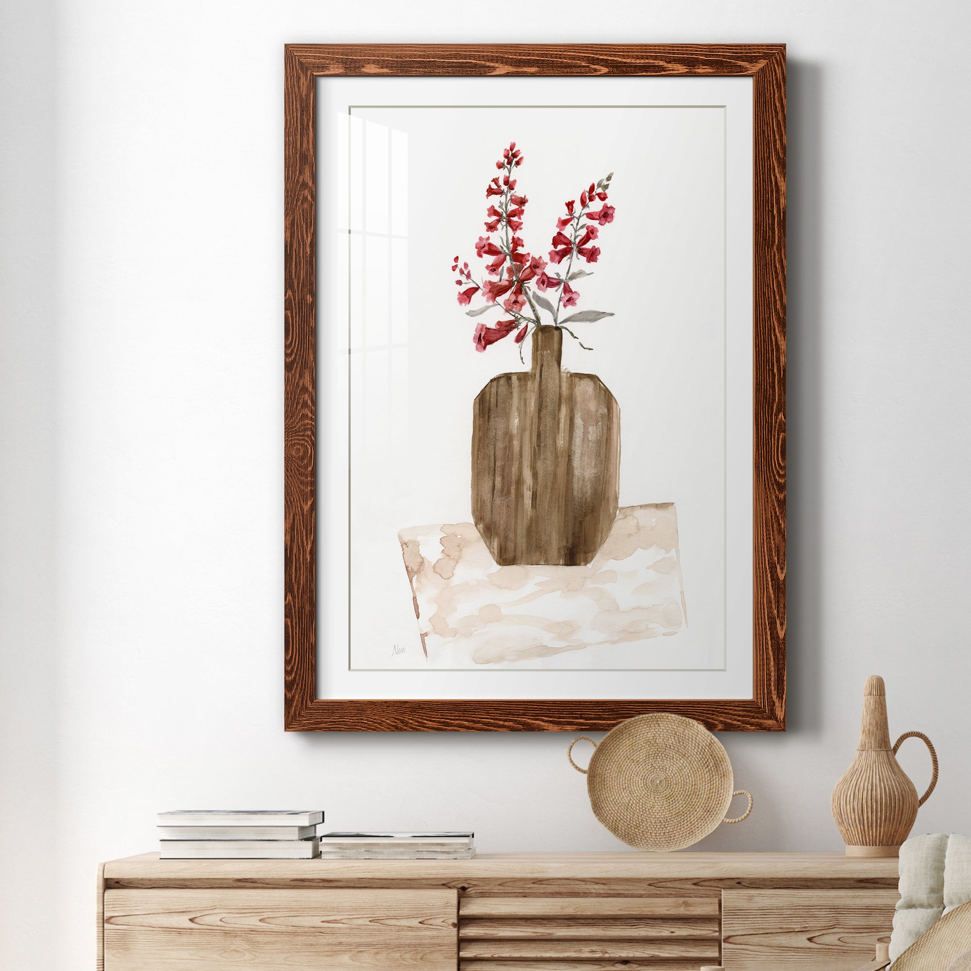 Simply Country II - Barnwood Framed Art Print