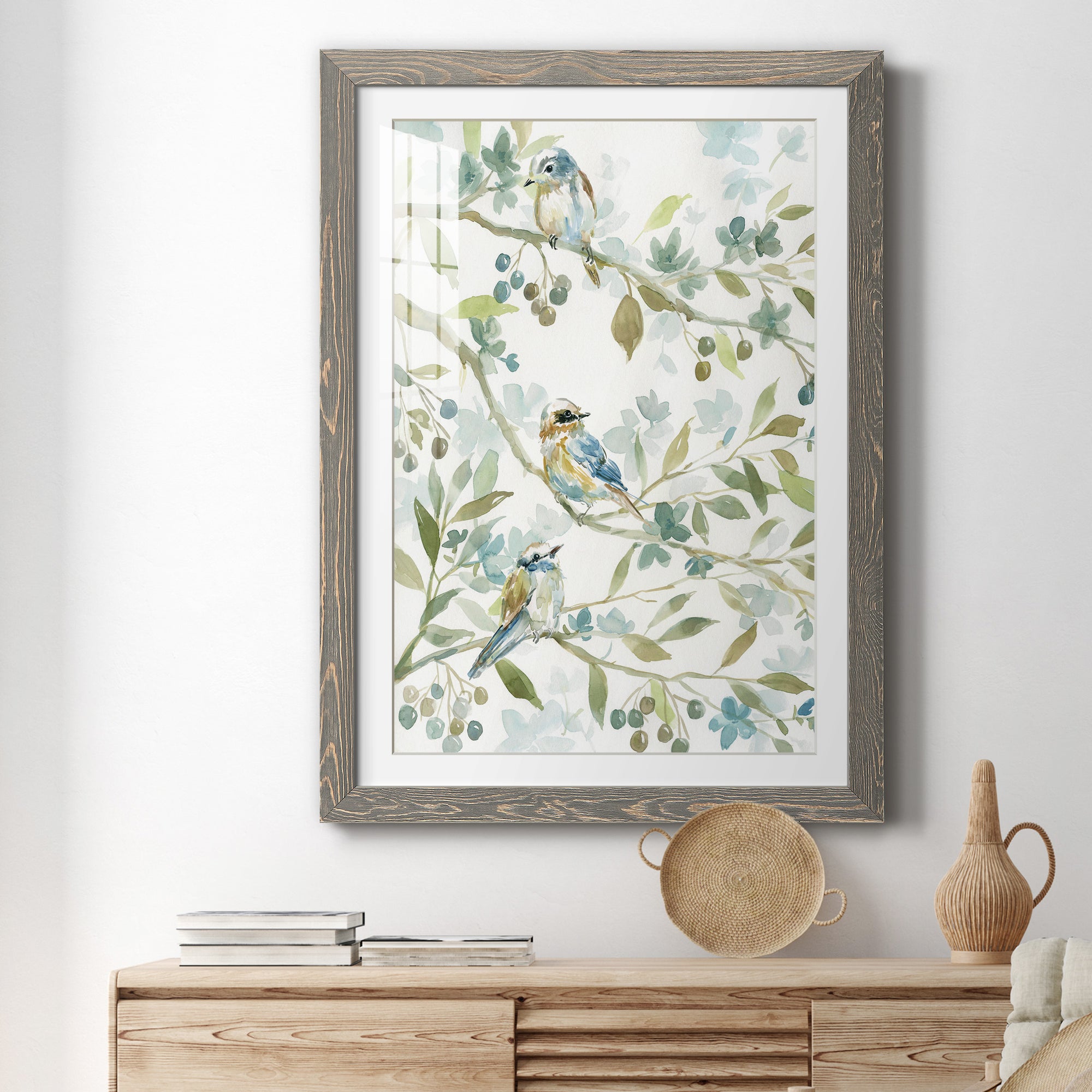 Spring Beginnings - Barnwood Framed Art Print