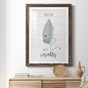 Iron Out - Premium Framed Print - Distressed Barnwood Frame - Ready to Hang
