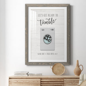 Tumble - Premium Framed Print - Distressed Barnwood Frame - Ready to Hang