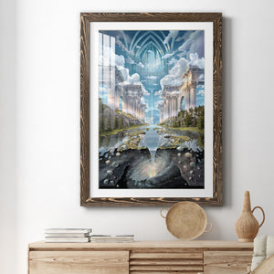 Genesis II - Barnwood Framed Art Print