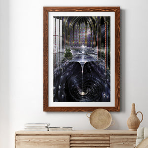 Genesis I - Barnwood Framed Art Print