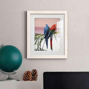 Palm Parrots - Barnwood