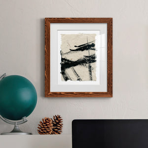 Lines Crossed II - Premium Framed Print - Distressed Barnwood Frame - Ready to Hang