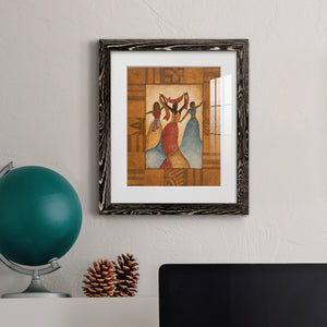Rhythm - Barnwood Framed Art Print