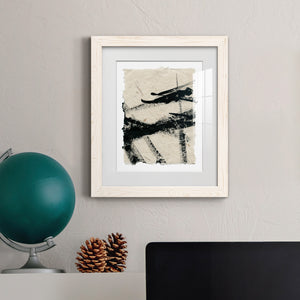 Lines Crossed II - Premium Framed Print - Distressed Barnwood Frame - Ready to Hang