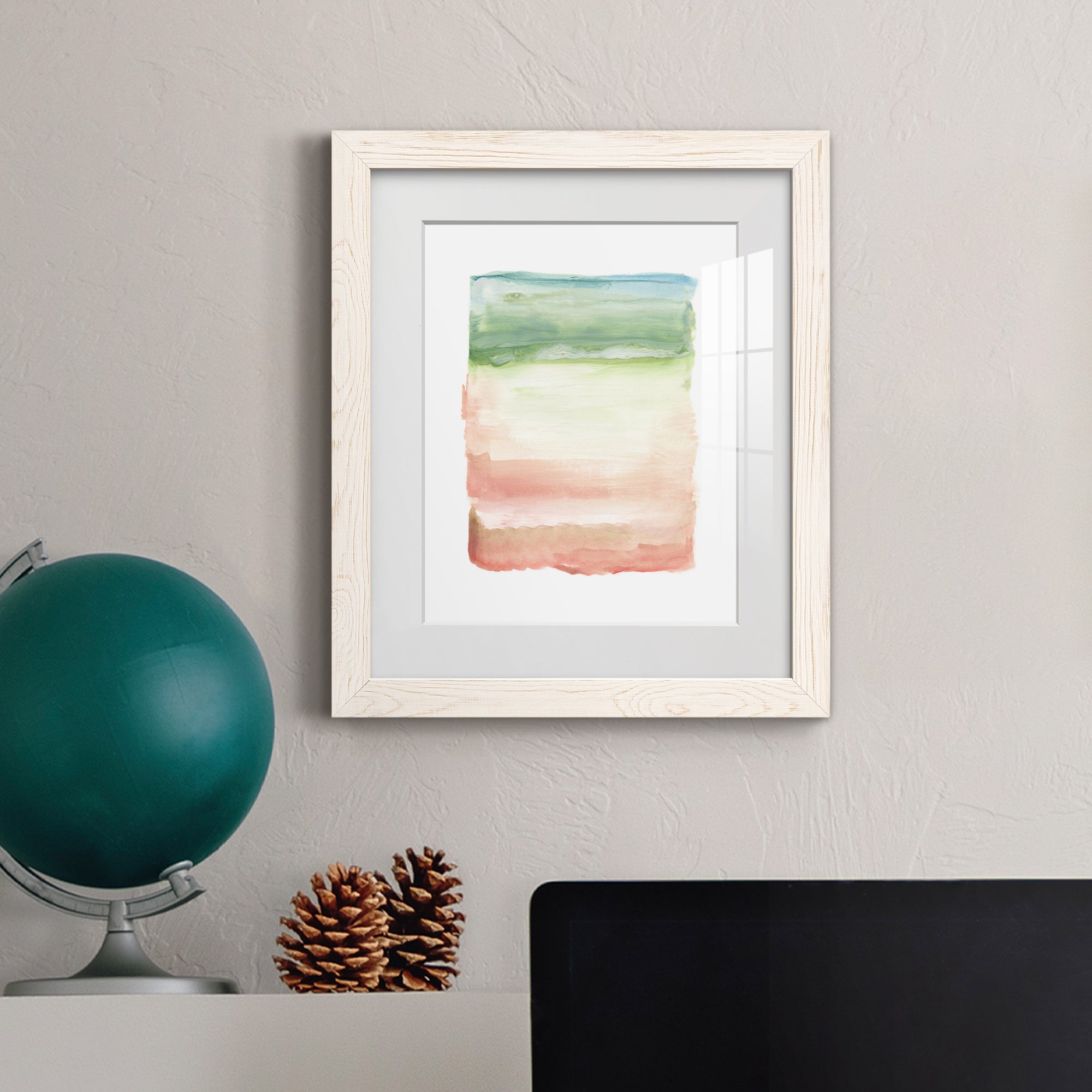 Skye I - Premium Framed Print - Distressed Barnwood Frame - Ready to Hang