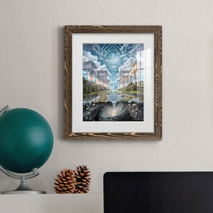 Genesis II - Barnwood Framed Art Print