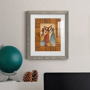 Rhythm - Barnwood Framed Art Print