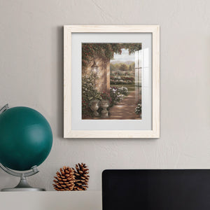 Evening in the Conservatory - Barnwood Framed Art Print