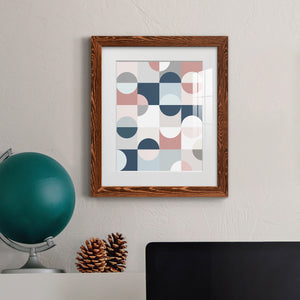 Modern Reflection - Barnwood Framed Art Print