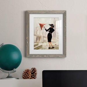 Hello, New York - Barnwood Framed Art Print
