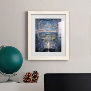 Solace II - Barnwood Framed Art Print